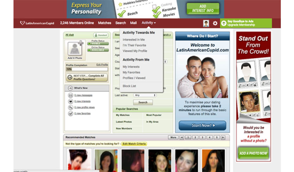 Is LatinAmericanCupid a real dating site