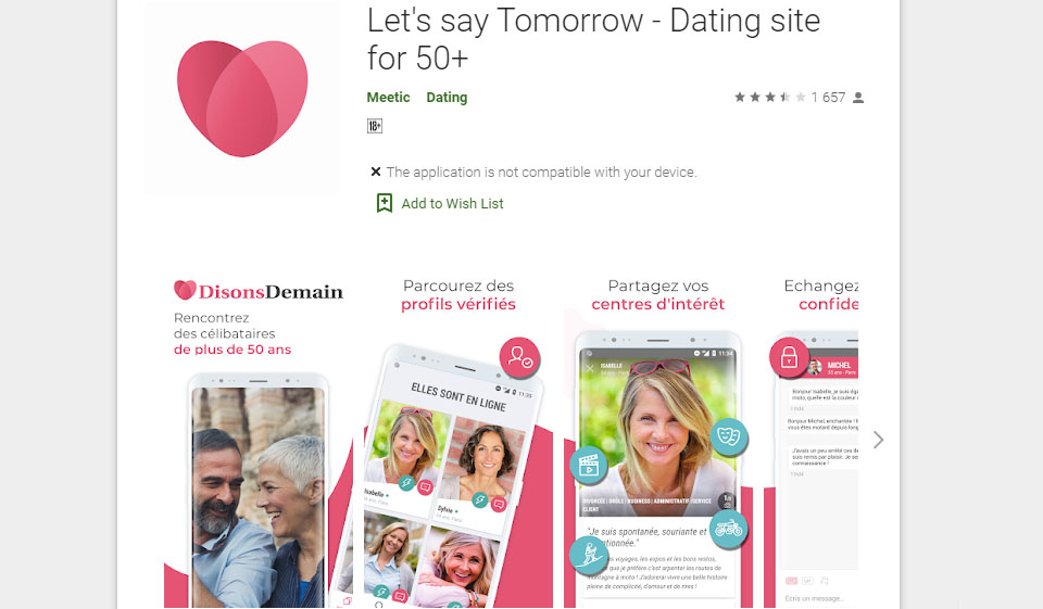 SeniorPeopleMeet Mobile