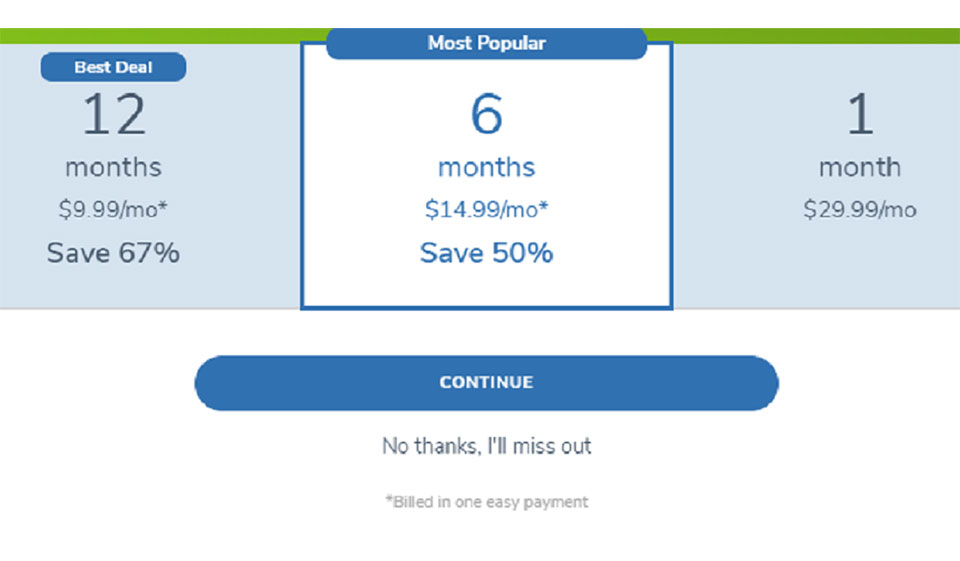 CatholicMatch Pricing