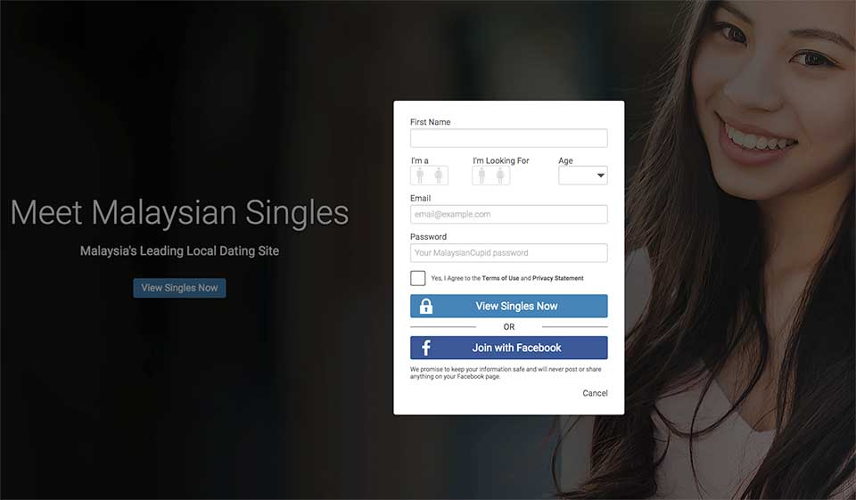 MalaysianCupid Registration