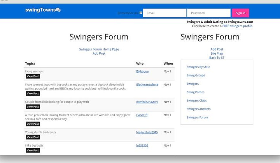 SwingTowns est-il sûr?
