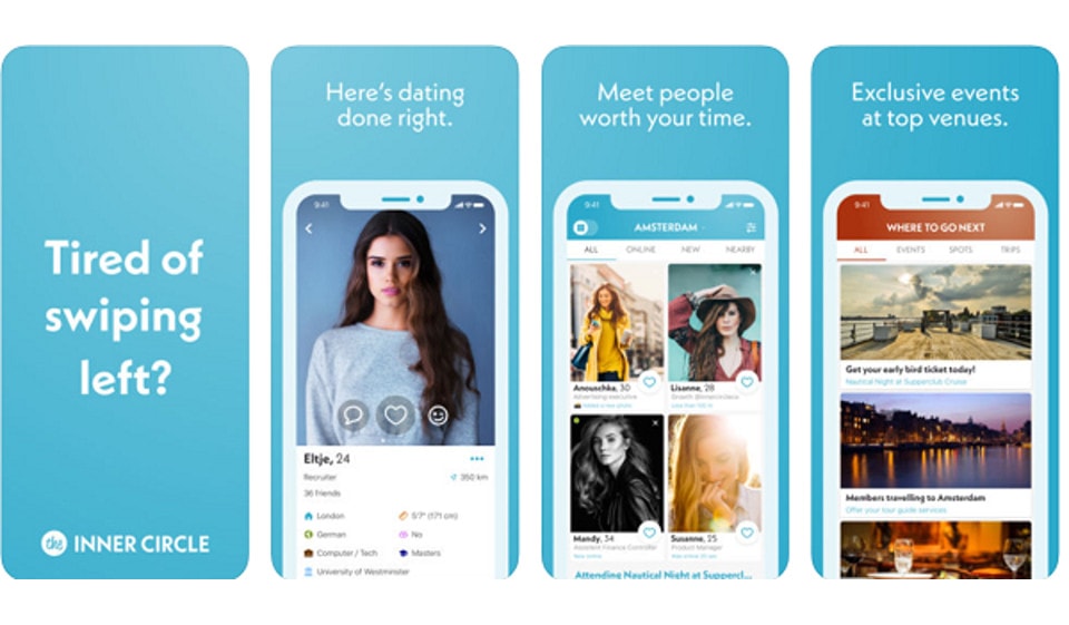 De mobiele applicatie