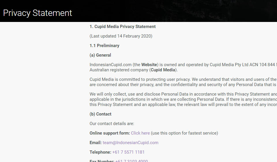 IndonesianCupid Safety