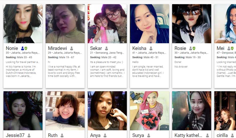 IndonesianCupid Mobile Application