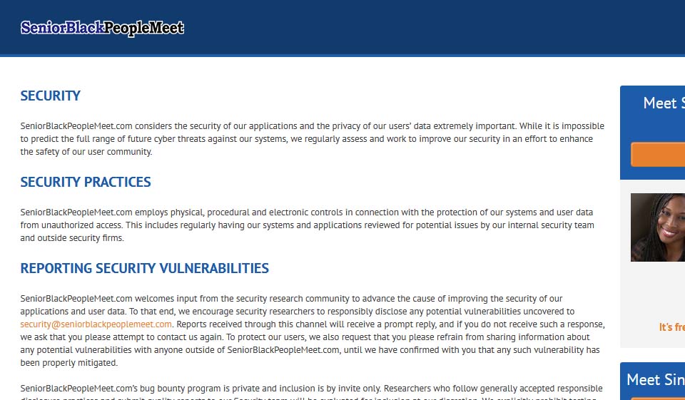 Cum funcționează SeniorBlackPeopleMeet