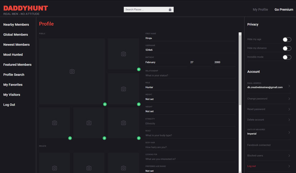 Ist DaddyHunt sicher?