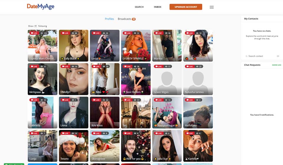 De mobiele applicatie