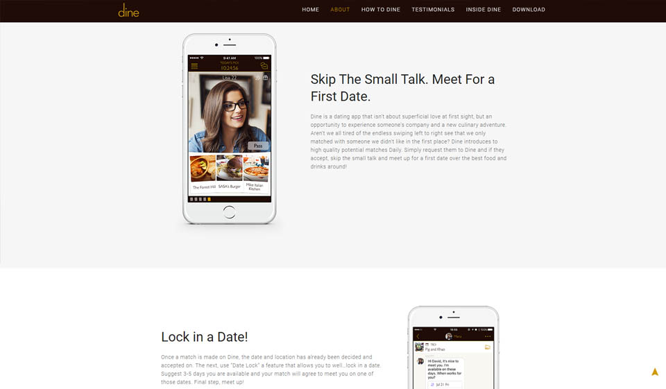 How Does Dine app Work