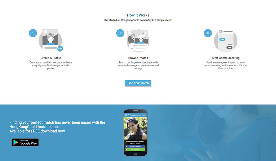 HongKongCupid What About the Design and Usability?