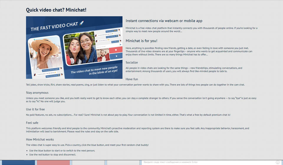 Recenze Minichat - co o tom víme?