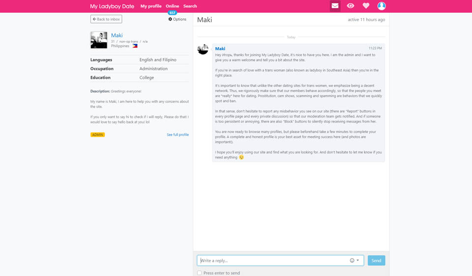 MyLadyboyDate review - what do we know about it?