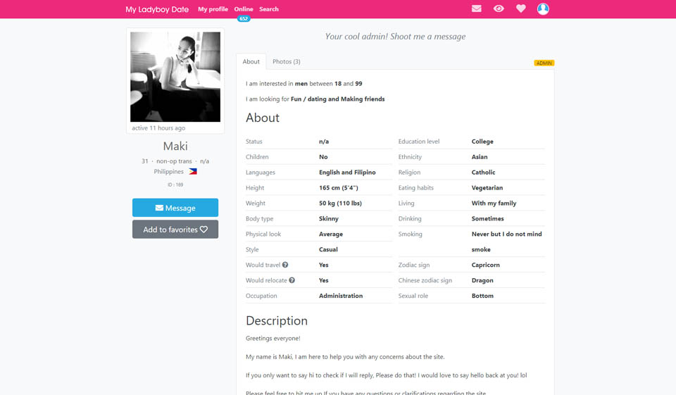 MyLadyboyDate review - what do we know about it?