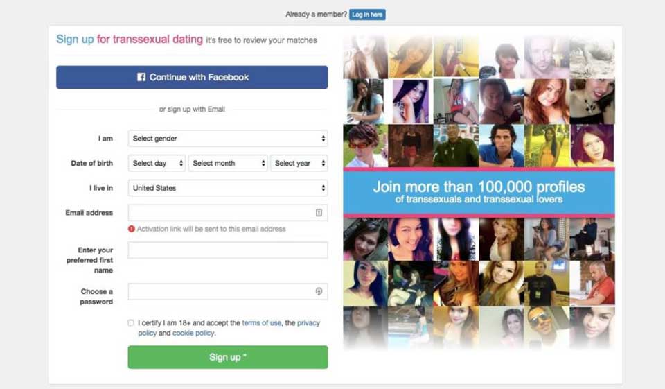 ¿Funciona Mytranssexualdate?