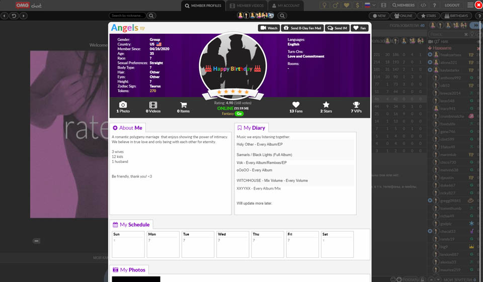 OMGChat Safety & security