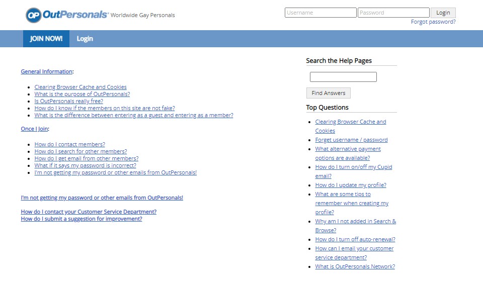 OutPersonals Let's talk about profile quality