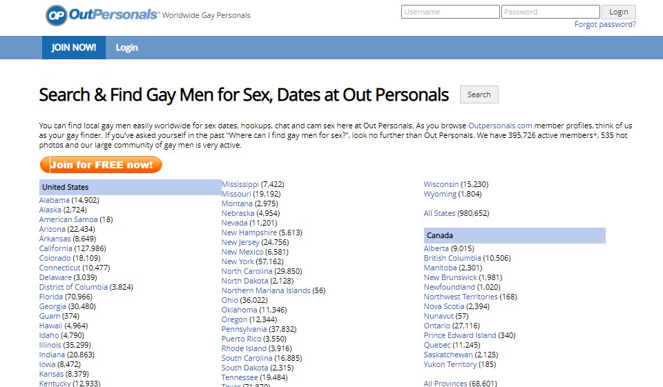 OutPersonals The mobile application