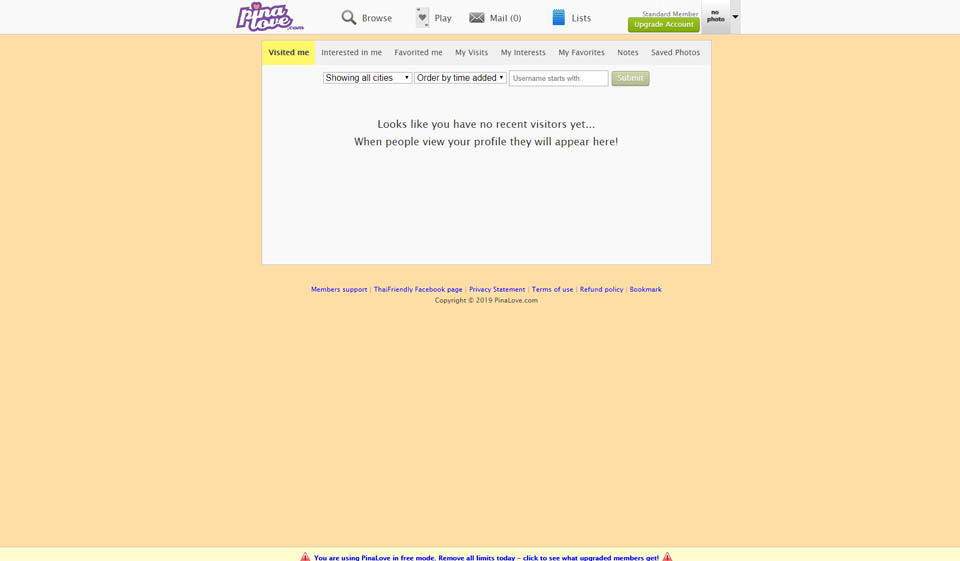 PinaLove L'applicazione mobile