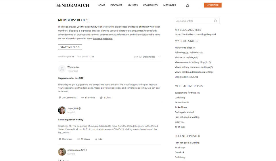 Senior Match review - what do we know about it?