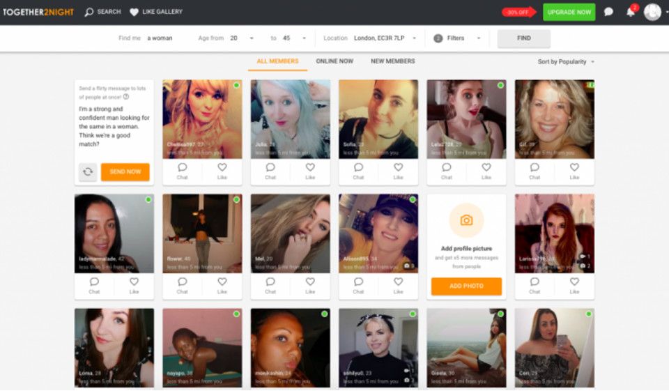 Together2Night Hoe zit het met design en bruikbaarheid?