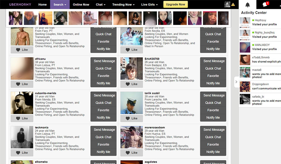 Uberhorny Help & support