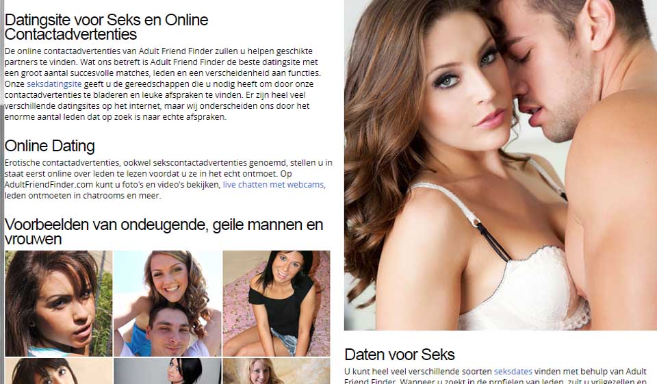 AdultFriendFinder Pricing and benefits