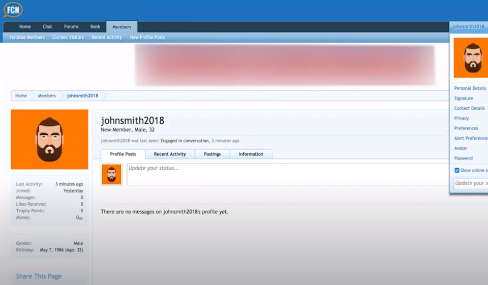 FCN Chat The mobile application