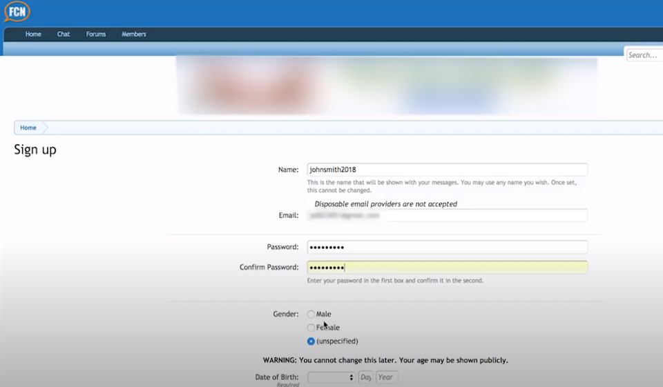FCN Chat Safety & security