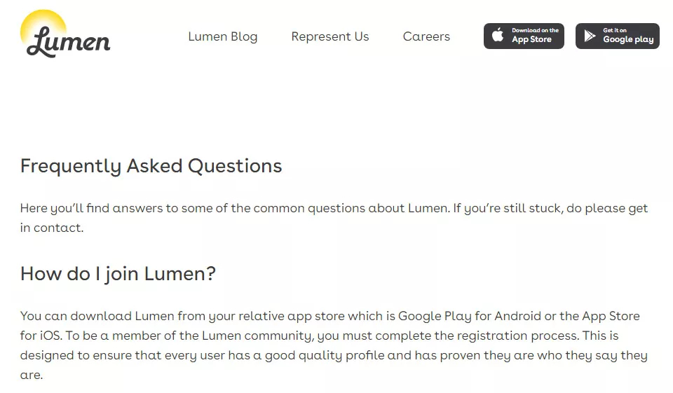 Lumen What about design and usability?