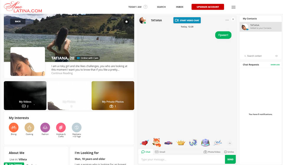 Examen du site de rencontres AmoLatina - que savons-nous à ce sujet?