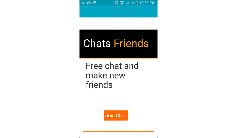 ChatFriends design
