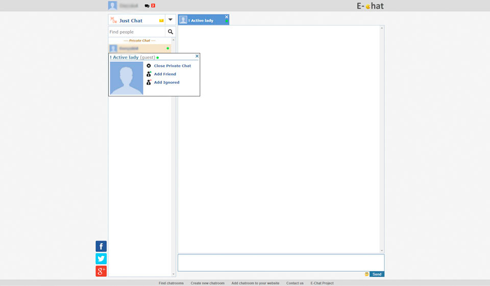 E-Chat What about design and usability?