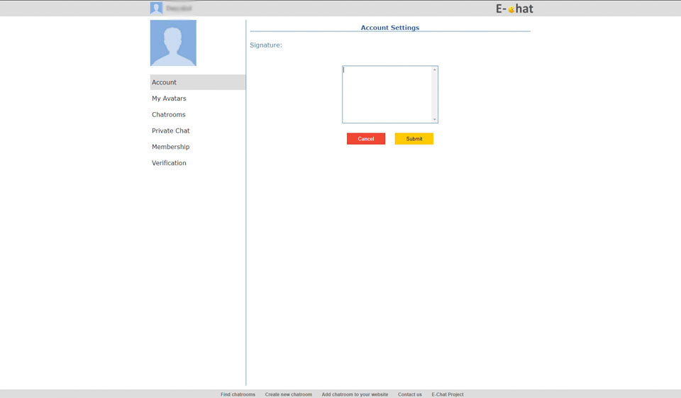 E-Chat Let's talk about profile quality