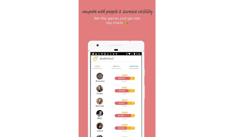 Glint L'application mobile