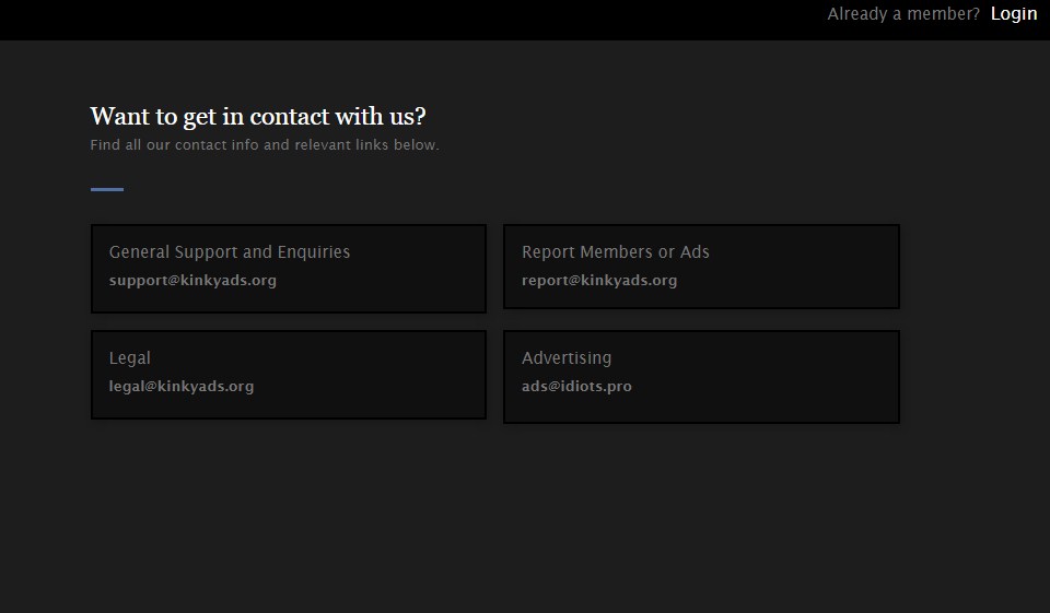 Bezpečnost a zabezpečení Kinkyads