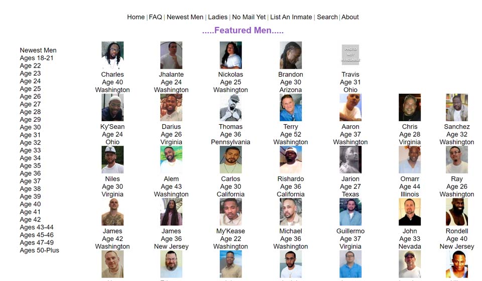 Design a použitelnost Meet-An-Inmate