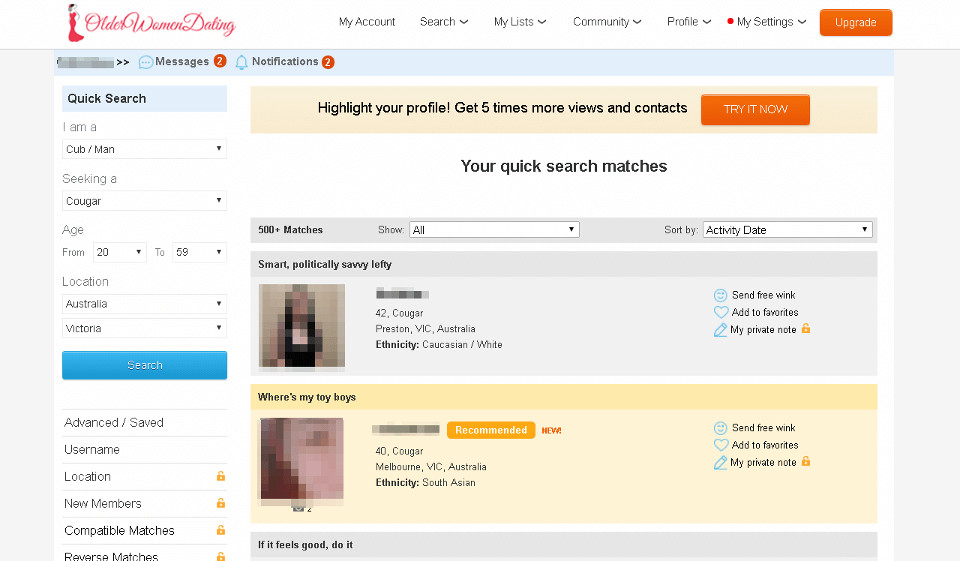 Ältere Frauen Dating Review - Was wissen wir darüber?