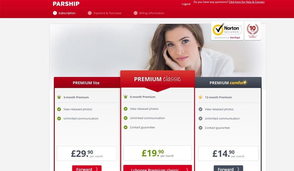 Parship  Pricing and Benefits