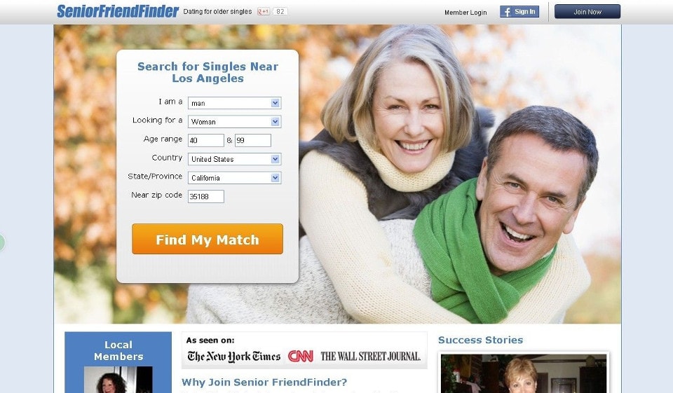 Senior Friend Finder Recenzja 2025