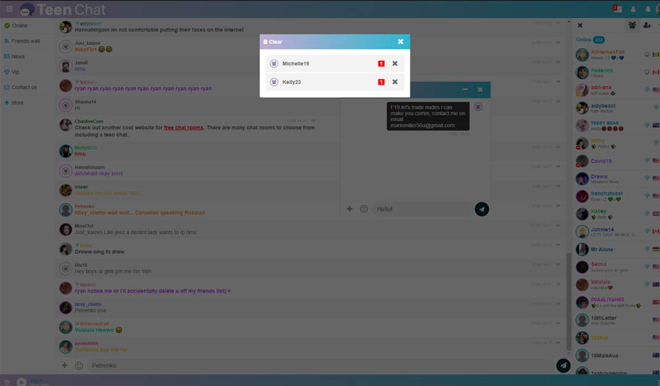 TeenChat Fiyatlandırması ve avantajları