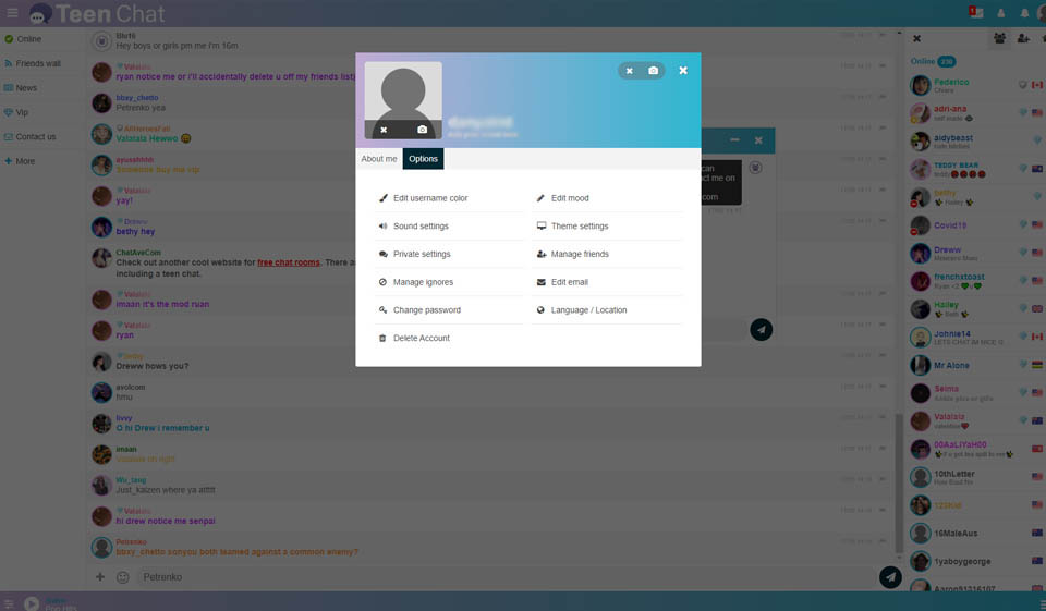 TeenChat nasıl kullanılır