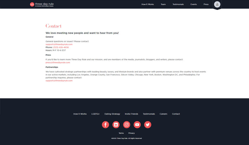 Three Day Rule Conclusion