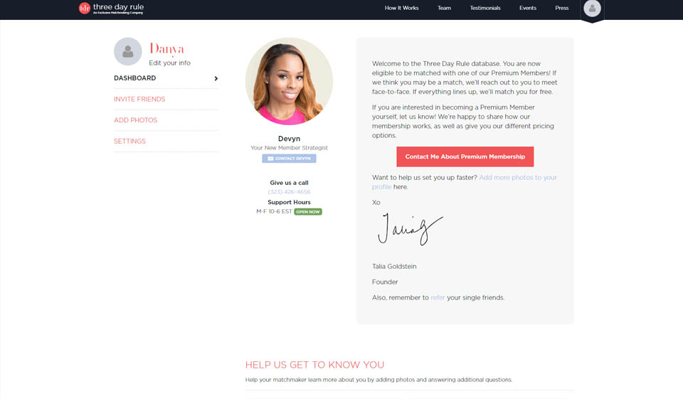 Three Day Rule Registration