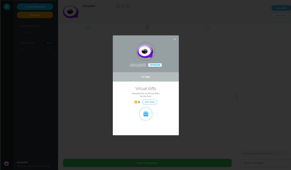 Tinychat Aplikacja mobilna