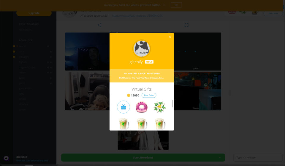 Ceny i korzyści Tinychat