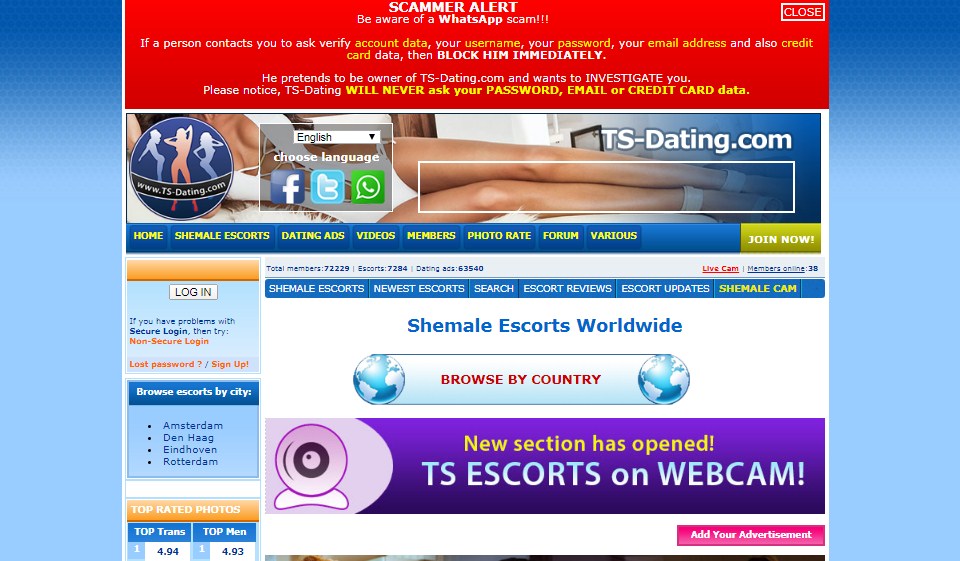 TSDating Recenzja 2025