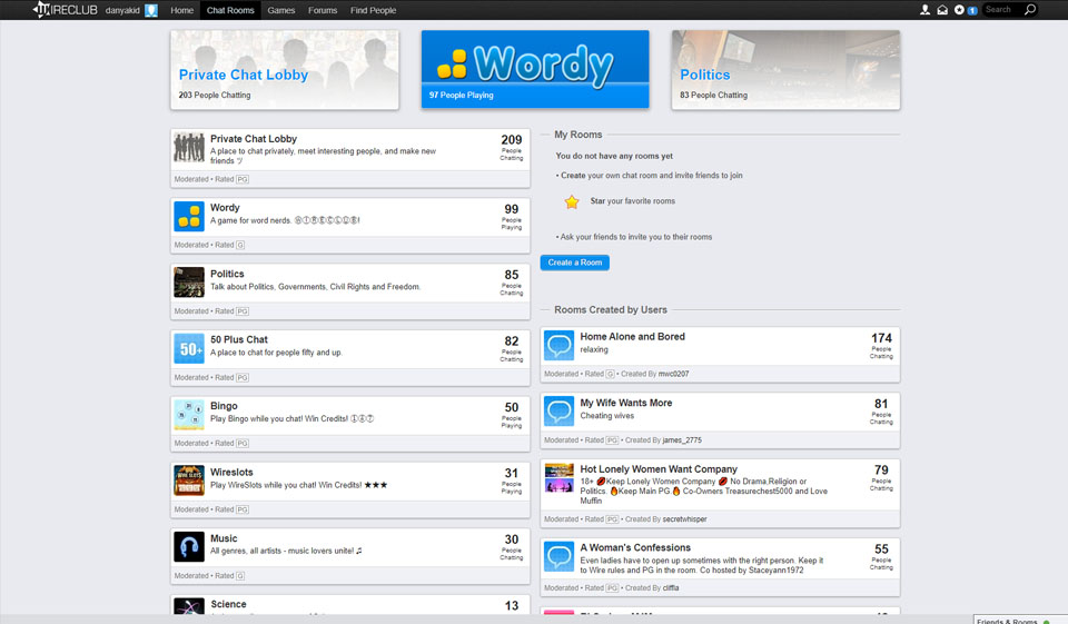 Wireclub What about design and usability?