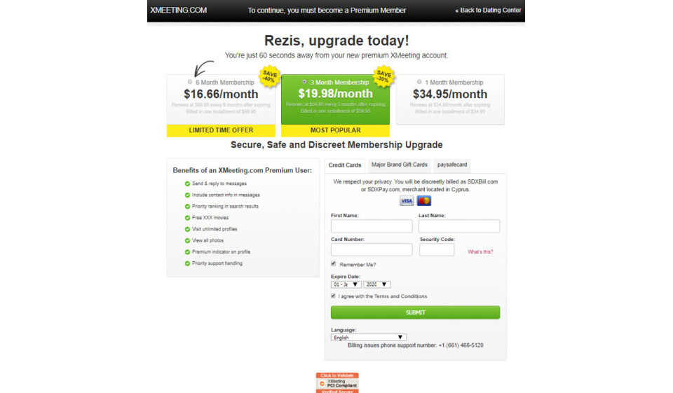 Prețuri și beneficii Xmeeting