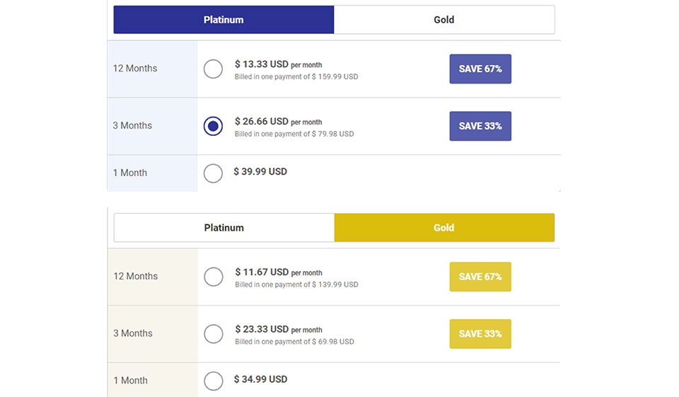 Prețuri și beneficii