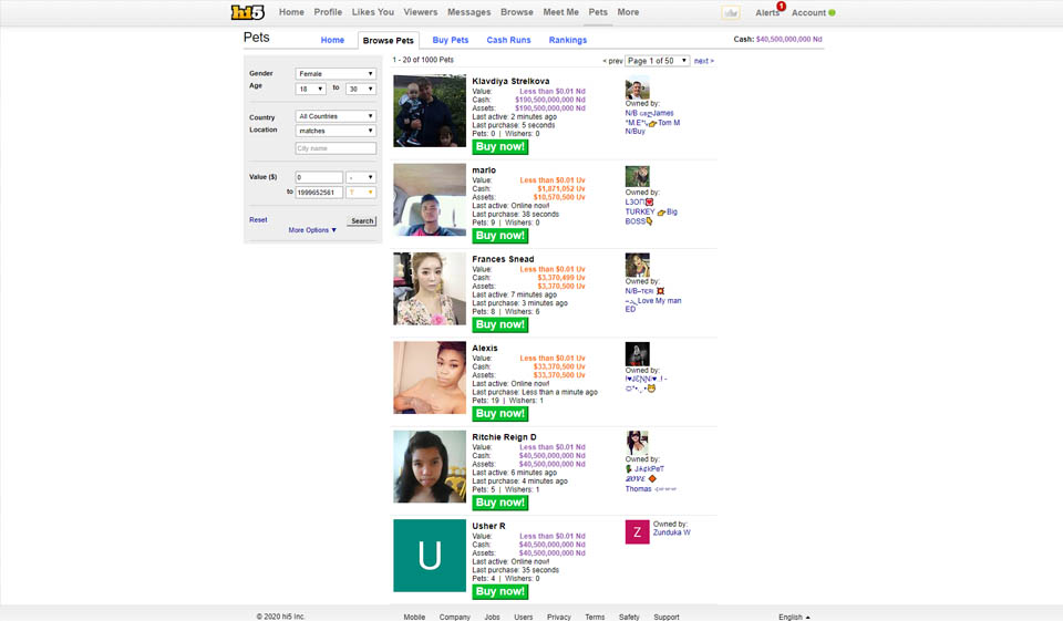  Hi5 Bezpečnost a zabezpečení