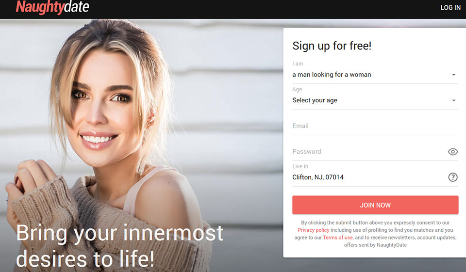 Naughtydate Qu'en est-il de la conception et de la convivialité?